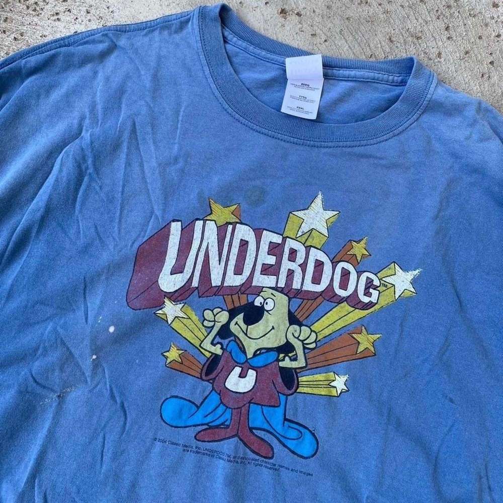 Vintage Underdog Superhero Gildan Shirt Size XXXL